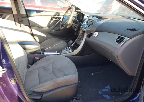 2013 Hyundai Elantra Gls from USA, damaged, VIN 5NPDH4AE4DH339798